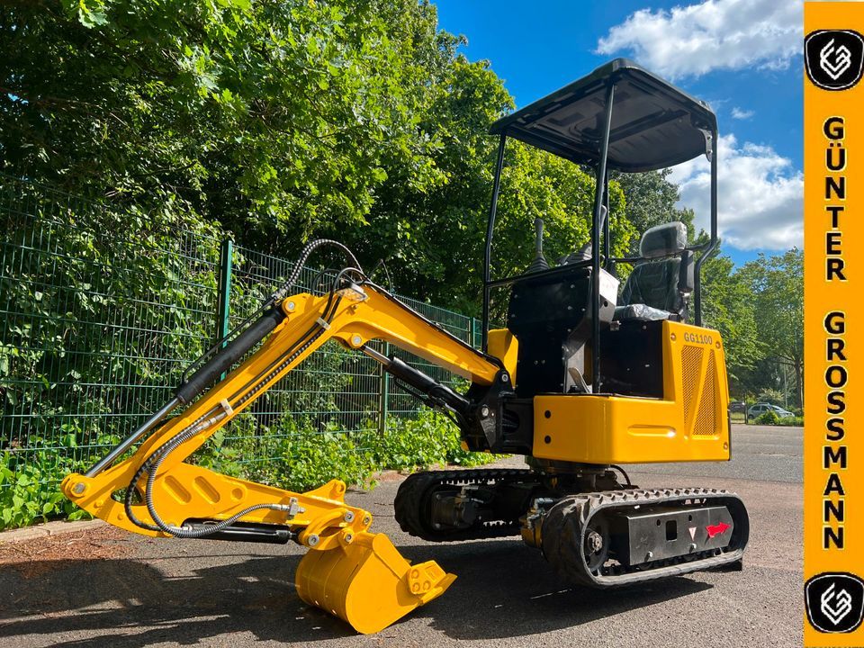 ‼️ Neue Minibagger GG1100  ‼ Kubota Motor, Knick, Verstel ‼️ in Kösching