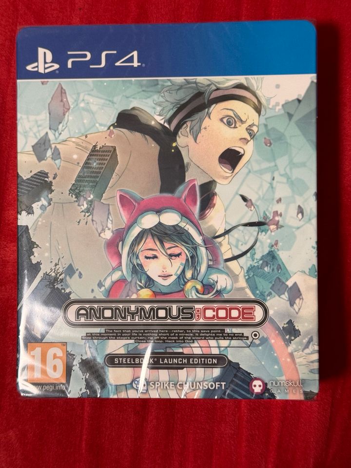 NEU PS4 Anonymous;Code Steelbook Launch Edition Anime VN in Mainz