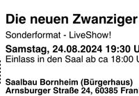 2 Tickets - Die neuen Zwanziger München - Maxvorstadt Vorschau