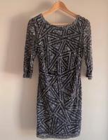 Paillettenkleid mit Rückenausschnitt, blau/silber, Gr. XS Bayern - Amberg b. Buchloe Vorschau