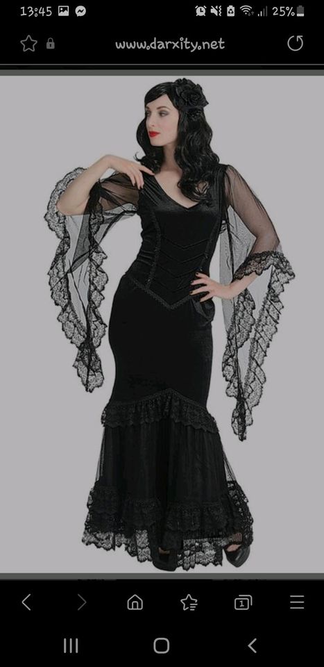 Gothic Kleid Neu mit Etikett in Radeberg