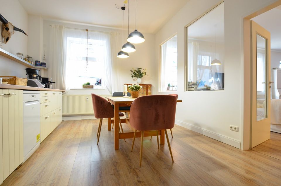 St. Pauli: Großzügige Maisonette-Loftwohnung, 3 Zimmer, Terrasse und Balkon in Hamburg