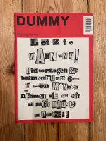 Dummy Magazin Angst ausverkaufte Ausgabe 29 Berlin - Neukölln Vorschau