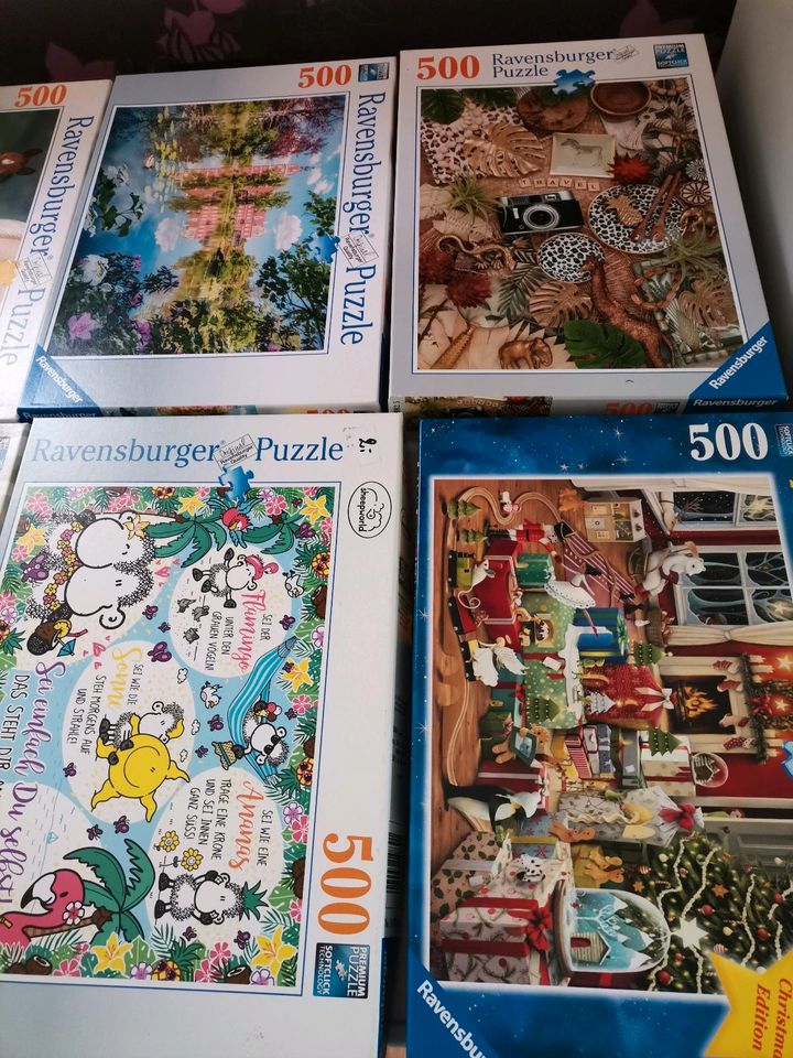 Puzzle 500 Teile in Apen