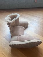 UGG Boots Rosa altrosa 39 Bailey Bow II Lammfell Original Berlin - Wannsee Vorschau