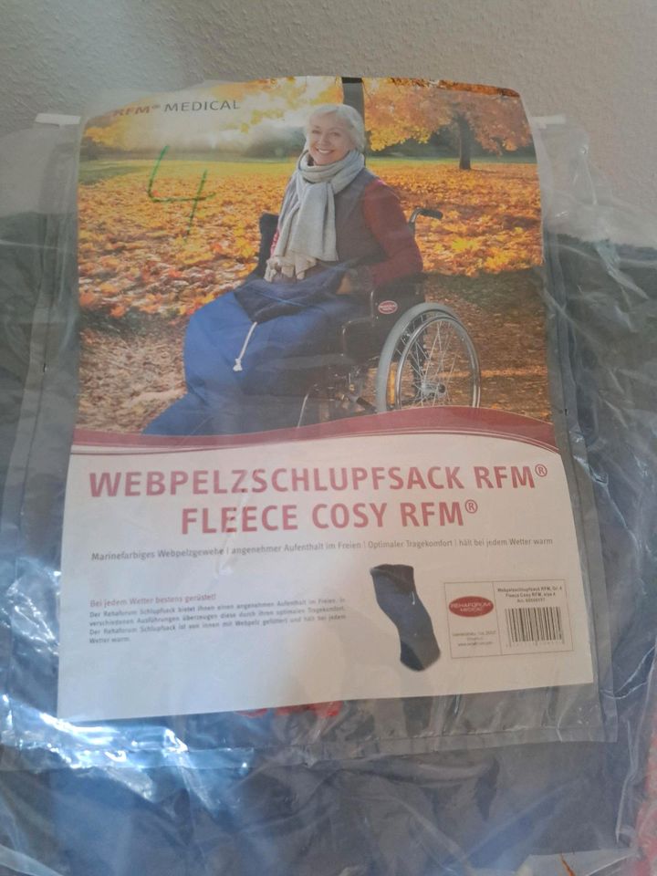 Schlupfsack für Rollstuhl in Weeze