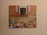 Bild Leinwand Gemälde Acryl Öl Wandbild aus Wohnungsauflösung Kreis Pinneberg - Wedel Vorschau