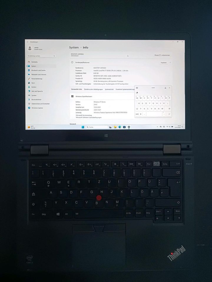 Lenovo ThinkPad S3 Yoga 14 i7 für Bastler in München