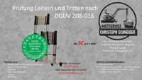 Prüfung Leitern und Tritte nach DGUV 208-016 Leipzig - Holzhausen Vorschau