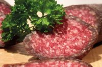 Salami vom Schottischen Hochlandrind geräuchert Niedersachsen - Dahlenburg Vorschau