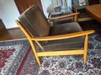 Vintage Sessel- Buchenholz- 60-er Jahre- Mid Century Nordrhein-Westfalen - Neuss Vorschau