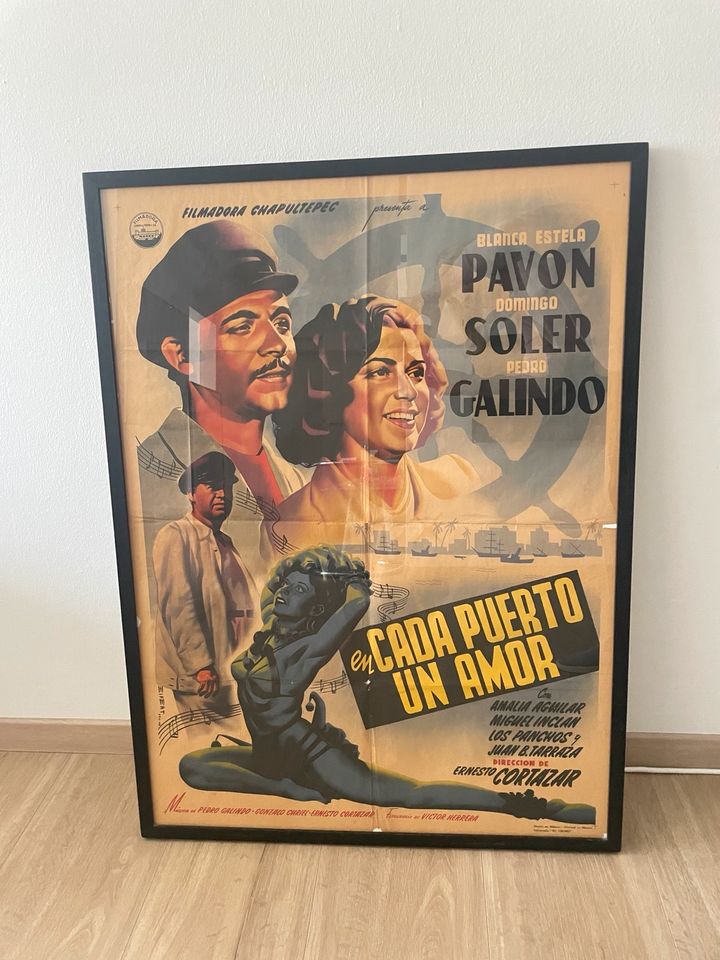 Kinoposter Original 1949 „en cada puerto un amor“ 100x70cm in München