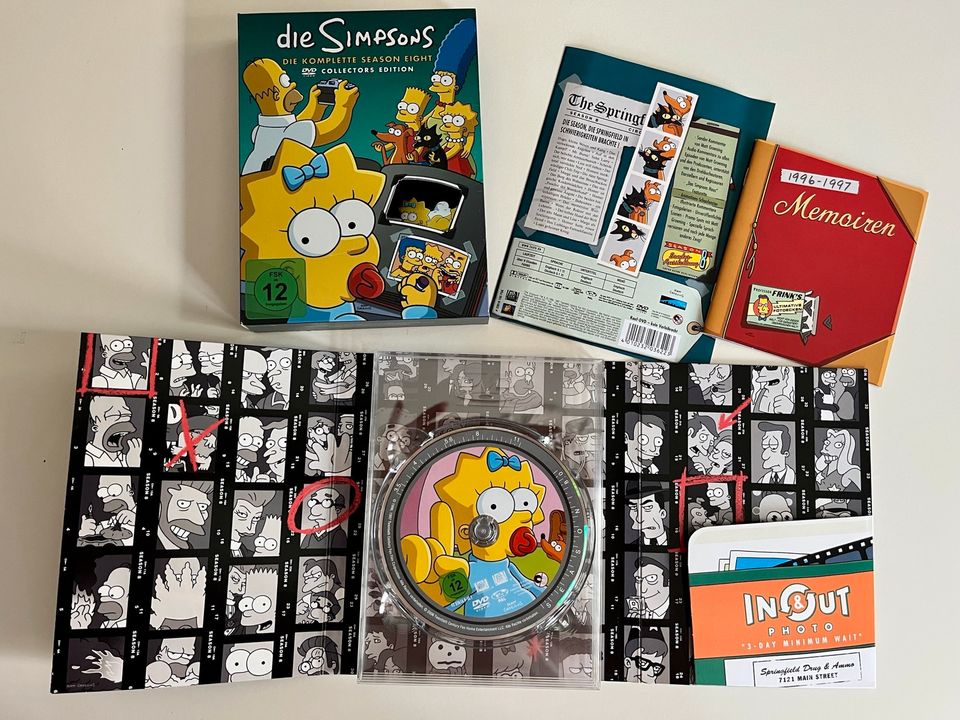 Die Simpsons Season 8 / Staffel 8, collectors edition DVD Filme in Kassel