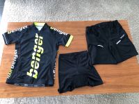 Set Benger  Radtrikot + Radhose Kinder Gr 152 schwarz Baden-Württemberg - Staufen im Breisgau Vorschau