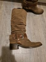 Leder  Stiefel Biker Style Niedersachsen - Delmenhorst Vorschau