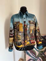 Unikat Jeansjacke mit Print von Artacapea Bayern - Augsburg Vorschau