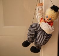 Marionette Clown handbemalt München - Altstadt-Lehel Vorschau