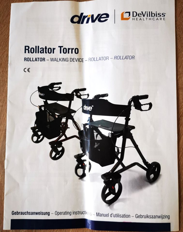 Rollator "TORRO" (Leichtgewicht) von Drive Medical in Mainz