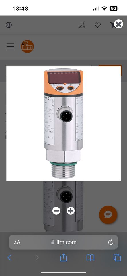 IFM TR2432 Auswerteelektronik mit Display, neu/ unbenutzt in Stuttgart