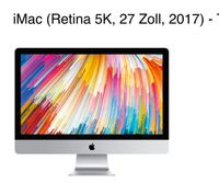 Apple iMac 27 Zoll | 5K | 3,4GHZ | 40GB RAM | 2017 | Top Zustand! Hamburg - Harburg Vorschau