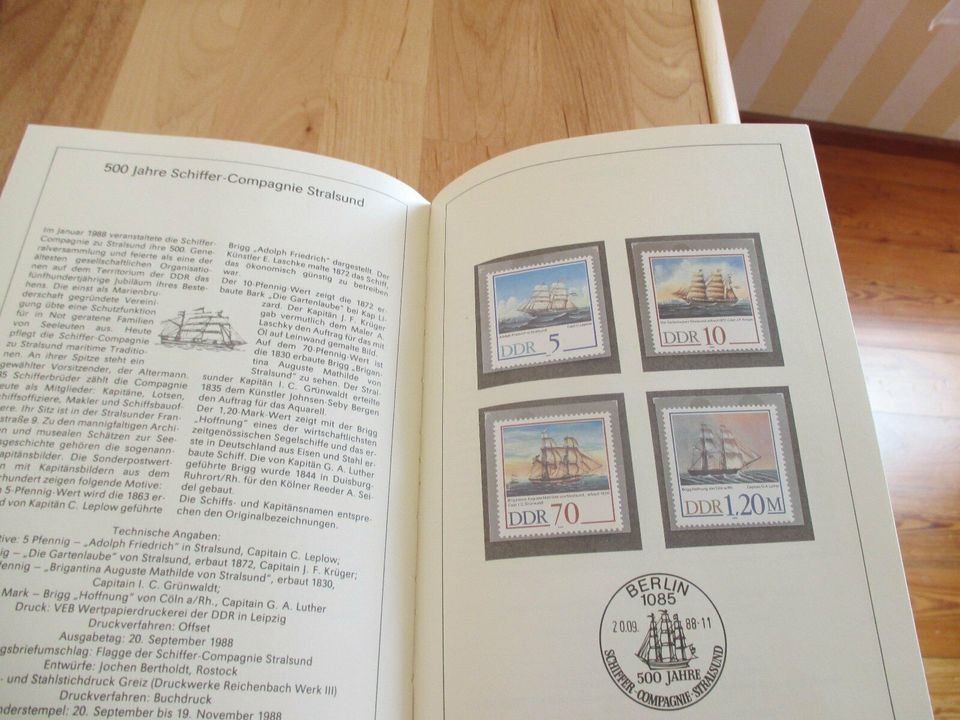 Briefmarken DDR Jahrbuch 1988 in Göppingen