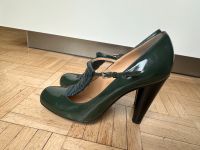 Pollini - High Heels - Flaschengrün - Gr. 39 Düsseldorf - Pempelfort Vorschau