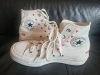 Converse All Chucks Taylor Lift Plateau Turnschuhe Gr. 39 Nordrhein-Westfalen - Langenfeld Vorschau