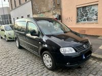 VW Caddy Maxi TDI 1,9l 208.400km HU07/2025 schwarz Camper Van AHK Innenstadt - Köln Altstadt Vorschau