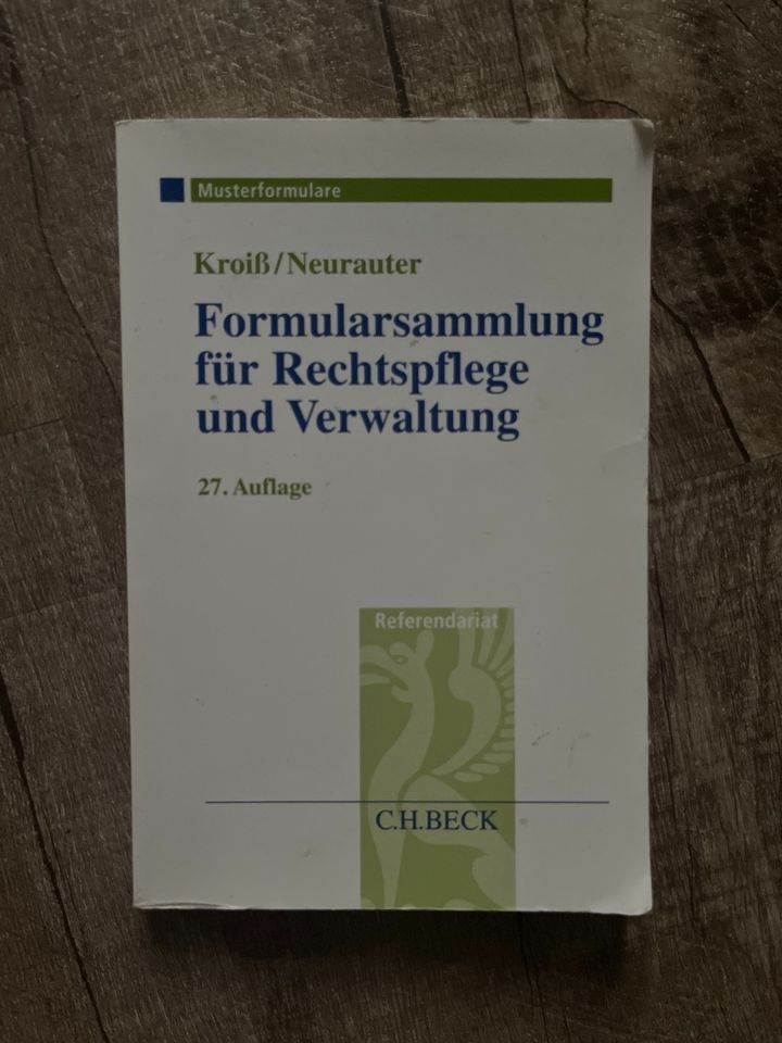 Formularsammlung für Rechtspflege und Verwaltung (27. Auflage) in München