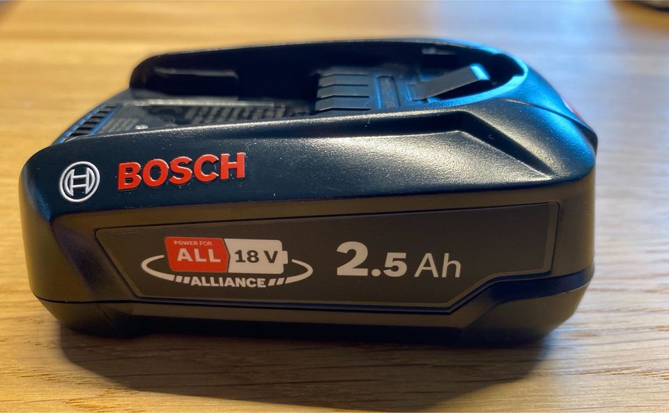 Bosch Power for All 18 V Alliance 2.5 Ah Akku in Soltau