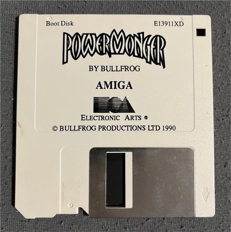 Powermonger für Commodore Amiga von Bullfrog in Altenkirchen