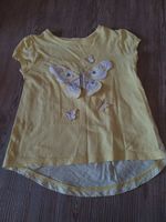 85 - T - Shirt Gelb Schmetterling Größe 98 Niedersachsen - Hagenburg Vorschau