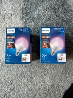 Philips PHI WFB 75W G95 E27 922-65 RGB LED-Leuchtmittel Nordrhein-Westfalen - Velbert Vorschau