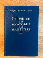 Lehrbuch der Anatomie der Haustiere, Nickel, Schummer, Seiferle Baden-Württemberg - Benningen Vorschau