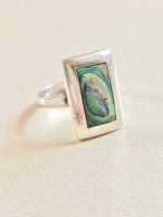 ***~* PAUA Muschel 925 Silber Ring Gr. 21mm *~* Bayern - Coburg Vorschau