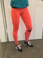 REEBOK Tights Leggings XS 34 neon orange-rot Hessen - Kassel Vorschau