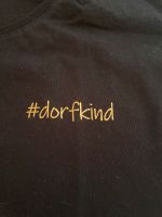 T-Shirt #dorfkind Dorfkind Kleinigkeit schwarz Gold neu Mecklenburg-Vorpommern - Anklam Vorschau