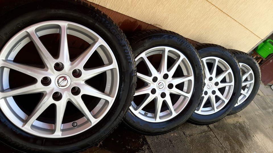 Nissan Pulsar Winterreifen & Alufelgen 205/55R16 91H wie neue in Stuttgart