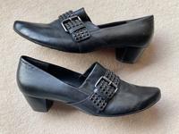 Slipper / Loafer - Högl - Schwarz - Größe 7 Wandsbek - Hamburg Poppenbüttel Vorschau