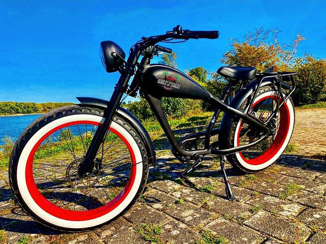 ⚡E-Fatbike eBike Beachcruiser Fahrrad Pedelec Route 66 Borrmann⚡ in Dinklage