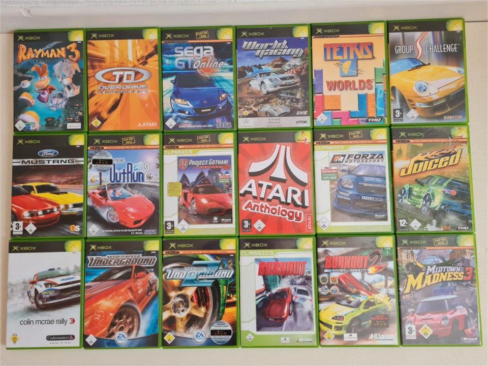 Xbox Classic Spiele, Games. 18 CD in Gelsenkirchen