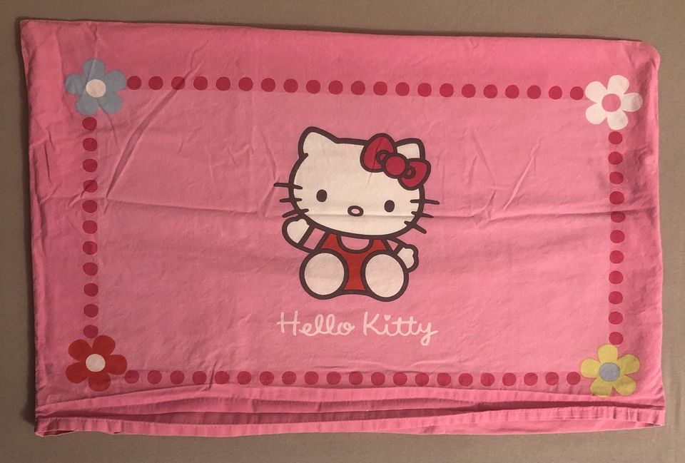 ‼️ HELLO KITTY  Bettwäsche, 100x135 cm/40x60 cm - 1. Hand ‼️ in Limburgerhof