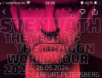 2 Tickets am 26.5.24 Sven Väth & DJ Hell Petersberg Erfurt Thüringen - Erfurt Vorschau