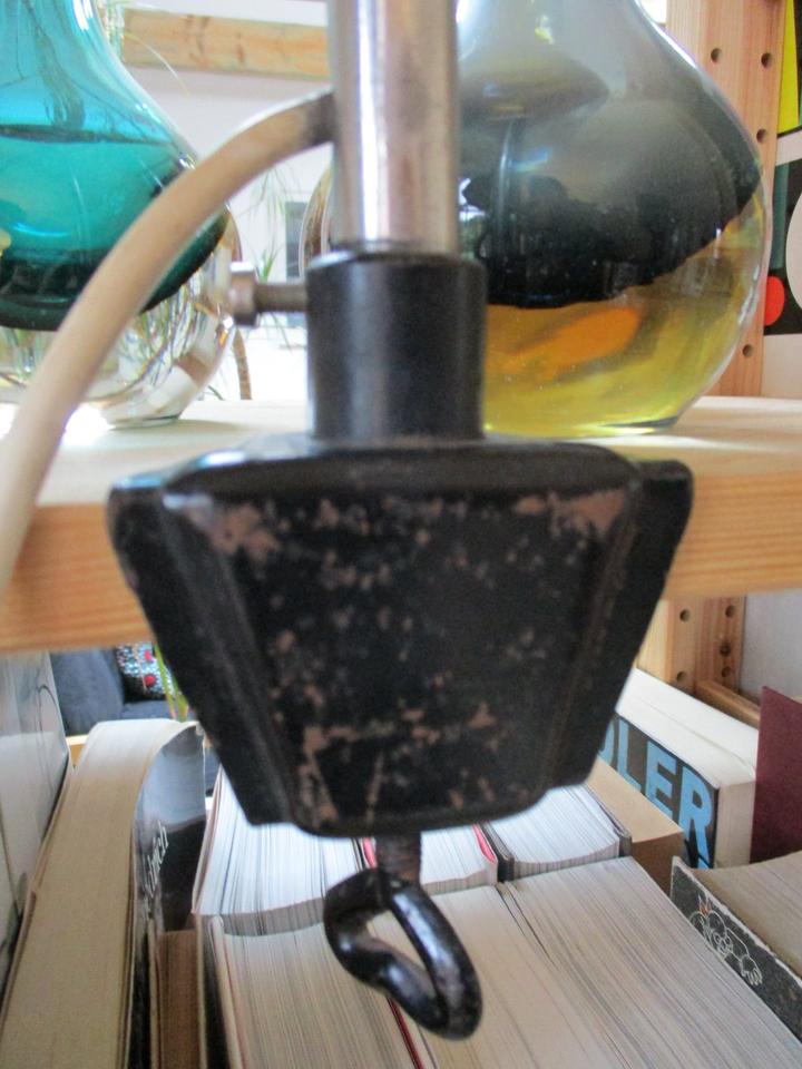 Kaiser Idell schwarz Schwanenhals Klemmlampe Bauhaus original in Neuharlingersiel