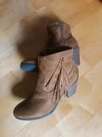 Stiefeletten braun Wildleder Größe 38 Bayern - Rohr Vorschau