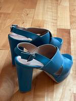 Hohe Schuhe blau Nordrhein-Westfalen - Krefeld Vorschau
