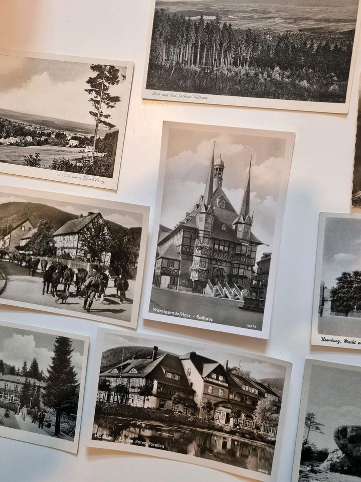 Alte Postkarten Ansichtskarten historisch 8 Harz in Bielefeld