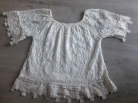 Bluse aus Spitze Gr. 38/40 creme / weiß Niedersachsen - Beverstedt Vorschau