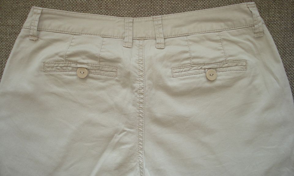 STREET ONE Damen Hose "Olivia" Chino Style, beige - Gr. 38 in Biberach an der Riß