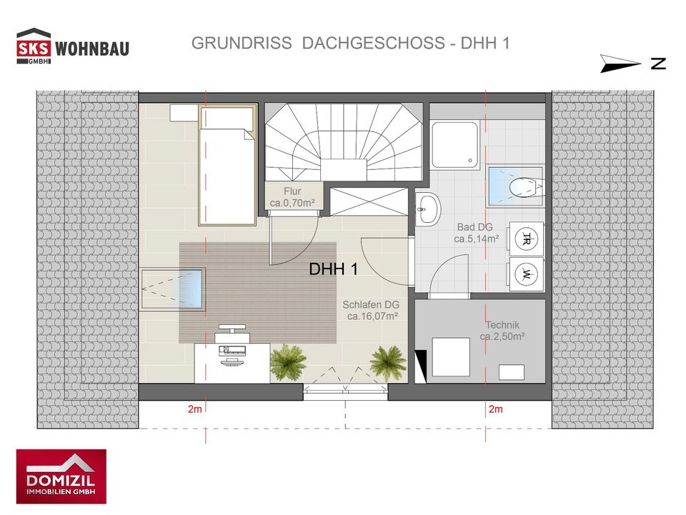 Kaufen statt mieten: Bezugsfertige moderne Doppelhaushälfte (DHH 1) in Hausen bei Mindelheim in Salgen